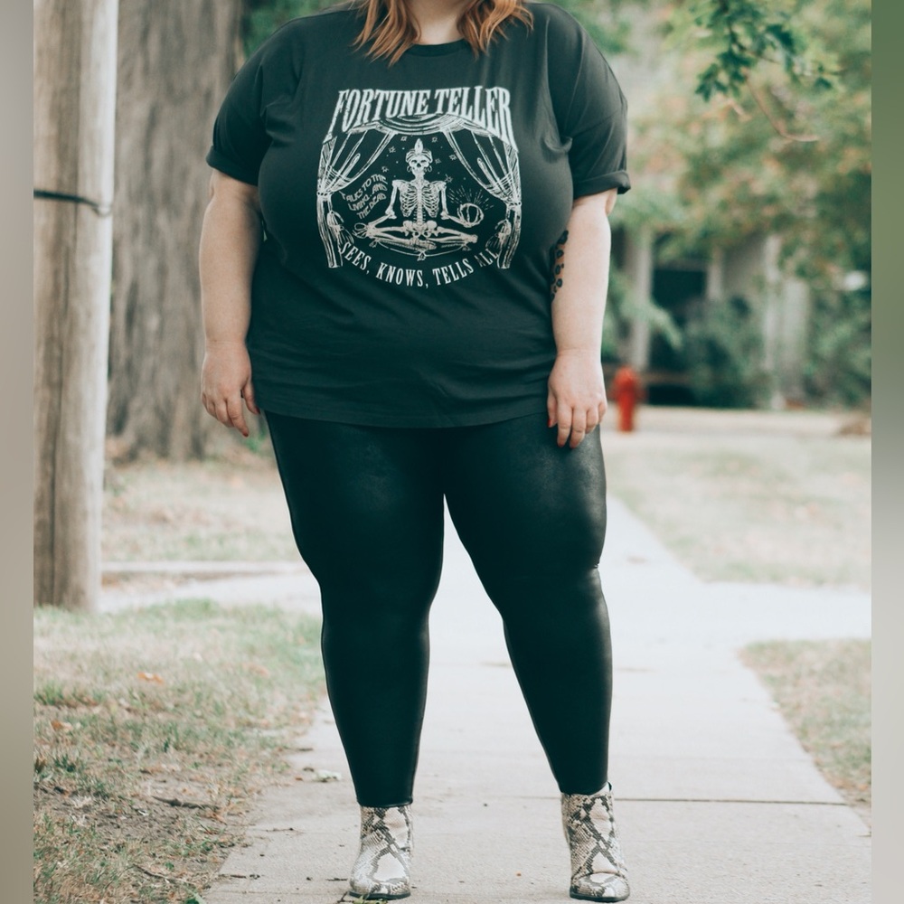 Spanx faux leather leggings